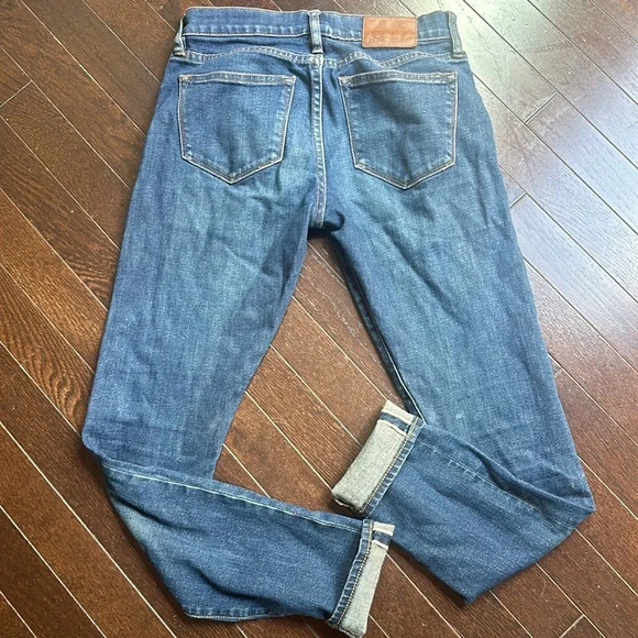 Jcrew women’s selvedge toothpick jeans sz 24 - Picture 1 of 5